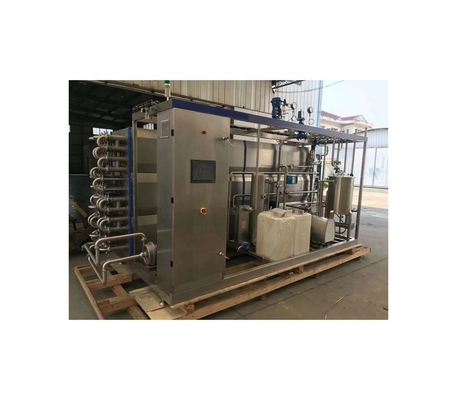 7.5 Kw UHT sapsterilisator Tubulaire sterilisatiemachine met PLC
