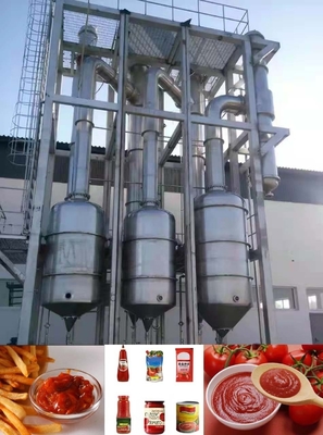 KUSTOMIZED 35000 KG Tomatenpasta Verwerkingsinstallatie Ideaal voor grootschalige productie