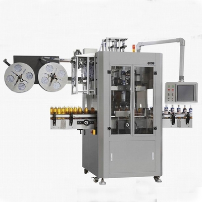 Plastic gemineraliseerde waterfles stoom krimpen mouw etikettering machine met 9000BPH snelheid