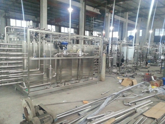 220V/380V/415V/440V Industrieel 2000L/H Melkproducten Dranken Pasteuriseringsmachine Koemelk