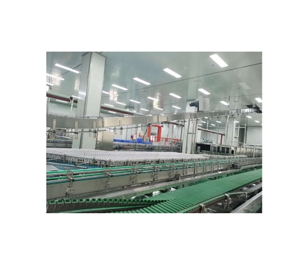 Plant voor de verwerking van pulp van tropische vruchtensappen van roestvrij staal 304/316 6000BPH voor de productie