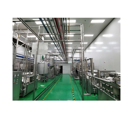 Plant voor de verwerking van pulp van tropische vruchtensappen van roestvrij staal 304/316 6000BPH voor de productie