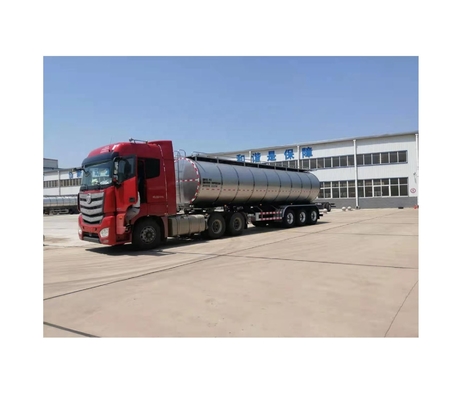 Gemakkelijke levering en transport van melk met 1250 kg melk tankers op de melk vrachtwagenweg