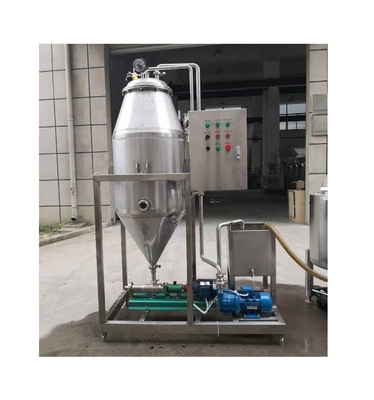 2.5-15kw Vacuum Degasser Tank voor deaeratie van melkdranken in productie-installaties