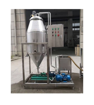2.5-15kw Vacuum Degasser Tank voor deaeratie van melkdranken in productie-installaties