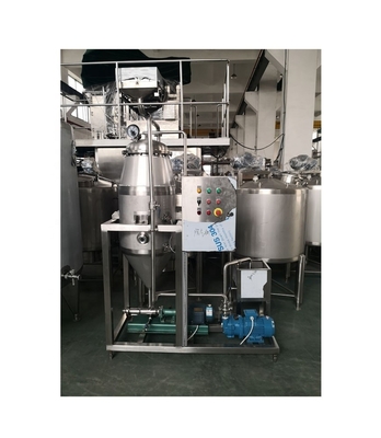 2.5-15kw Vacuum Degasser Tank voor deaeratie van melkdranken in productie-installaties
