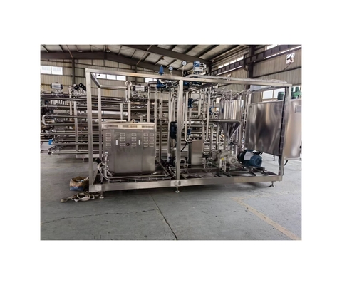 Tomato Puree Mango Concentrate Pulp Tube in Tube Sterilisator met Inlet Temperatuur 20-30°C
