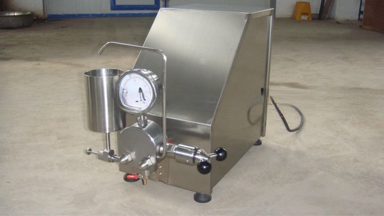 Mini-melkhomogenisator voor homogenisatie op kleine schaal 220V/380V/440V 50HZ/60HZ capaciteit