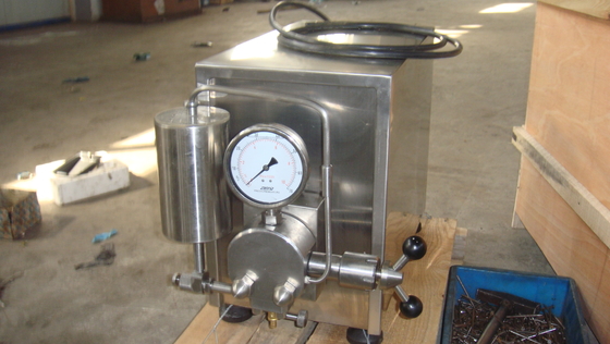 Mini-melkhomogenisator voor homogenisatie op kleine schaal 220V/380V/440V 50HZ/60HZ capaciteit
