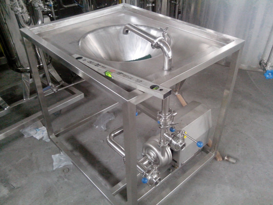 Verticale water- en melkpoedermengmachine van 175 kg met mengmiddel voor veldonderhoud
