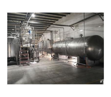 PLC-sojamelkproductie-machine Lijn voor het verwerken van gearomatiseerde melk met roestvrij staal 304/316L