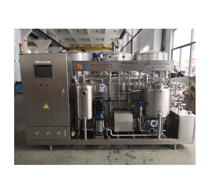 7.5 kW UHT Tubulaire sterilisatiemachine voor de verwerking van melk en theehoudende dranken van drie paarden