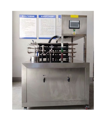 SUS304/SUS316 Sterilisator en vulmachine voor verse melk voor grootschalige productie