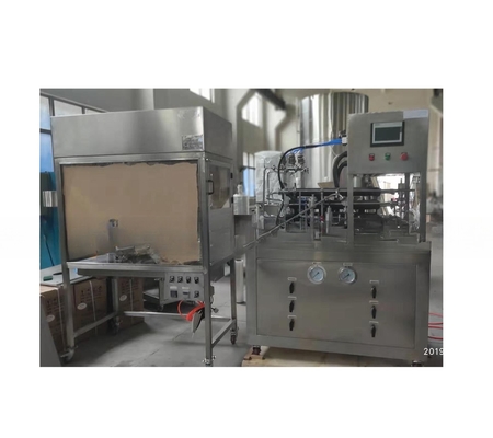 SUS304/SUS316 Sterilisator en vulmachine voor verse melk voor grootschalige productie