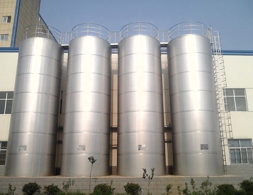 Spiegelpoets afwerking roestvrij staal 5000L melkopslag silo met Copeland compressor