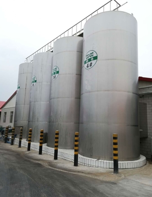 Spiegelpoets afwerking roestvrij staal 5000L melkopslag silo met Copeland compressor
