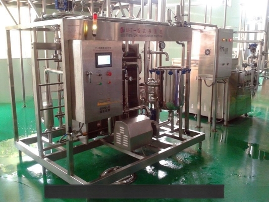 1000L/H Verwerkingsbedrijven Sterilisator Melkpasteurisator voor melk pasteurisatie machine