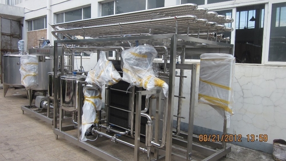 1000L/H Verwerkingsbedrijven Sterilisator Melkpasteurisator voor melk pasteurisatie machine