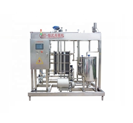 Elektrische verwarmingsplaat type pasteurisator voor melksap bij stoomdruk van 0,5-0,6 MPa