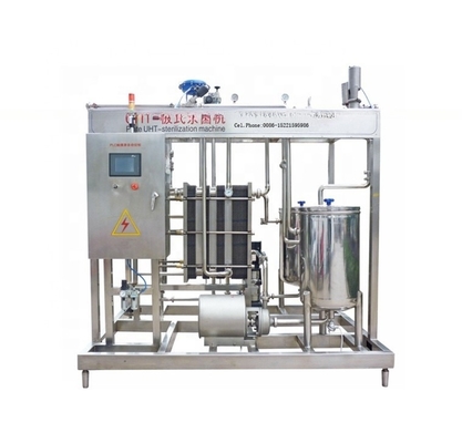 Elektrische verwarmingsplaat type pasteurisator voor melksap bij stoomdruk van 0,5-0,6 MPa