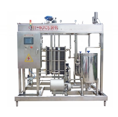 Elektrische verwarmingsplaat type pasteurisator voor melksap bij stoomdruk van 0,5-0,6 MPa