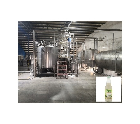 2000 kg eindproduct Geavanceerde sojamelkverwerkingslijn voor de productie van zuivelmelk