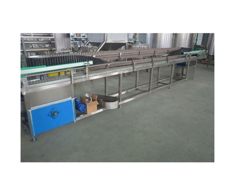Inverted Sterilisator voor PET-plastic flessen met een vermogen van 7,5 kW en een bandsnelheid van 4-20 m/min