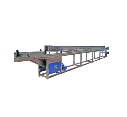 Inverted Sterilisator voor PET-plastic flessen met een vermogen van 7,5 kW en een bandsnelheid van 4-20 m/min