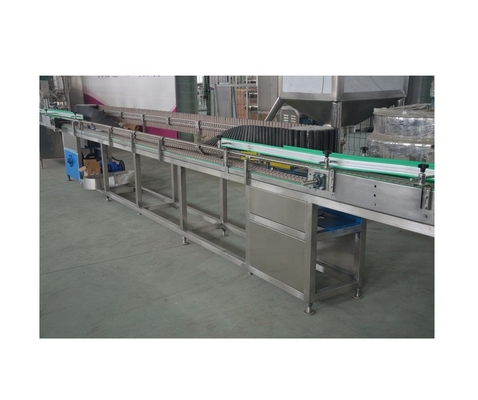 Inverted Sterilisator voor PET-plastic flessen met een vermogen van 7,5 kW en een bandsnelheid van 4-20 m/min
