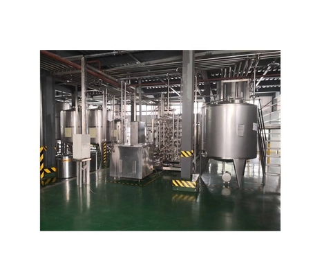 Aangepaste spanning continue ultra hoge temperatuur gepasteuriseerde havermelk verwerkingslijn