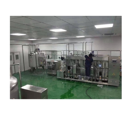 Aangepaste spanning continue ultra hoge temperatuur gepasteuriseerde havermelk verwerkingslijn