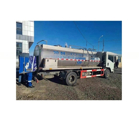 5000L koelmelktanker voor efficiënte verwerking en opslag
