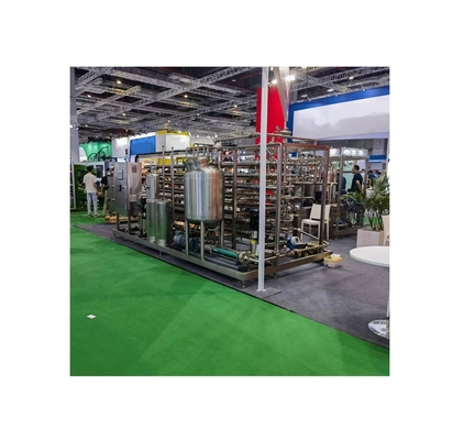380V/440V Inlaattemperatuur 20-30°C Concentrate Tomato Paste Tube in Tube Sterilisator Machine