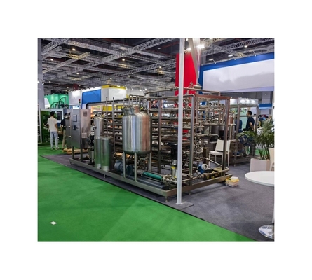 380V/440V Inlaattemperatuur 20-30°C Concentrate Tomato Paste Tube in Tube Sterilisator Machine