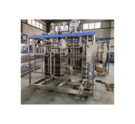 Boerderijen Yogurt sterilisator Plaat type Melk sterilisator met een groot vermogen 500L-5000L/H