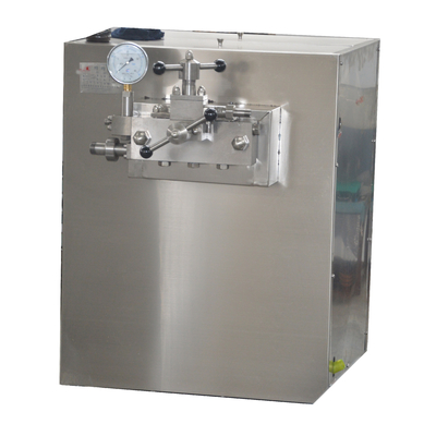 Hoogdrukhomogeniseerder voor melk/yoghurt/kaas/boter/mozzarella 1230*1020*1270mm