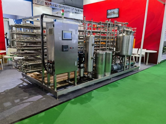 7.5 Kw UHT-buis in buis sterilisatie-machine voor de verwerking van geconcentreerde mango pulp