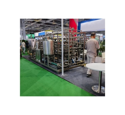 7.5 Kw UHT-buis in buis sterilisatie-machine voor de verwerking van geconcentreerde mango pulp