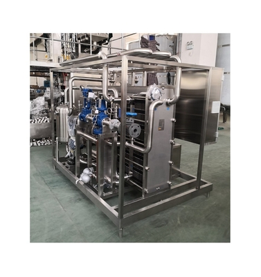 Boerderijen Yogurt sterilisator Plaat type Melk sterilisator met een groot vermogen 500L-5000L/H