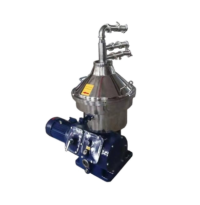 Milkskimmer voor voedingsmiddelen en dranken 1000L/h met frequentieomrekeningsbediening