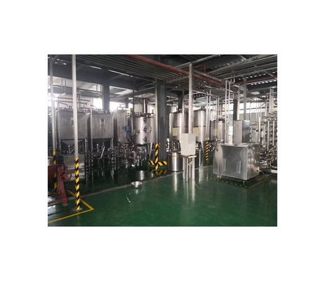 Fabriek voor de productie van verse melk Lijn voor de verwerking van kokosmelk 1000L/H met aangepaste spanning