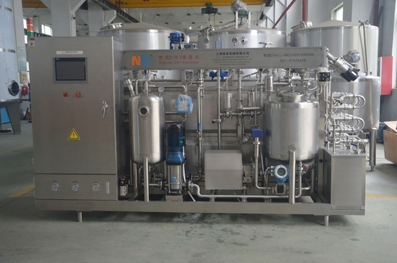 380V/440V Spanning UHT Tubulaire sterilisatiemachine voor sterilisatie van melksap
