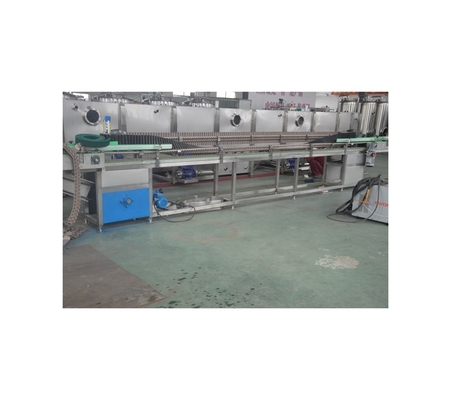 Precise Processing Juice Bottle Sterilizer Inverted Bottle Sterilisatie Machine