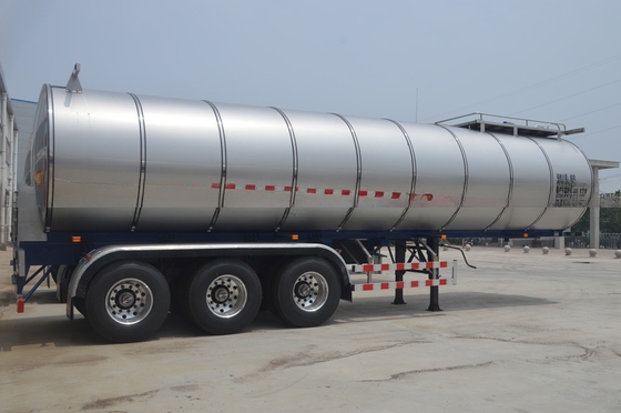 Langeafstandsmelktransport cilindrische tank van SUS304/316L met een capaciteit van 10000L