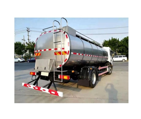 Langeafstandsmelktransport cilindrische tank van SUS304/316L met een capaciteit van 10000L