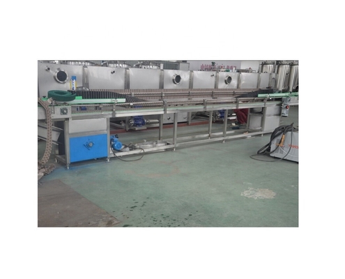 SUS304/SUS316 Verwerkende PET-flessen Inverter sterilisator met transportband