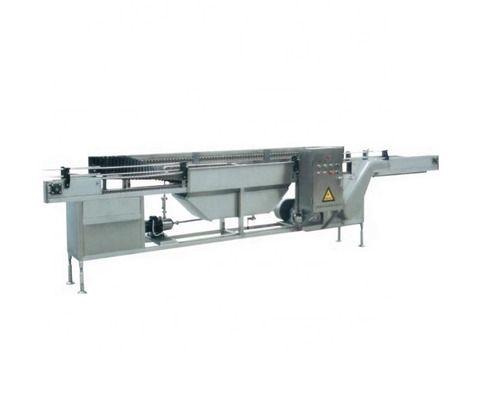 SUS304/SUS316 Verwerkende PET-flessen Inverter sterilisator met transportband