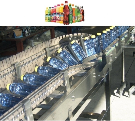 SUS304/SUS316 Verwerkende PET-flessen Inverter sterilisator met transportband