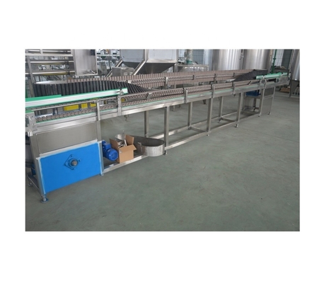 SUS304/SUS316 Verwerkende PET-flessen Inverter sterilisator met transportband