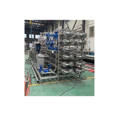 Polish 4T Tube In Tube Pasteurizer UHT Sterilisator voor het verwerken van geconcentreerde mango pulp